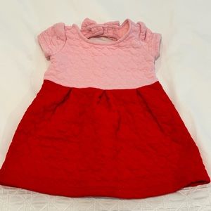 Janie & Jack Quilted Heart Dress